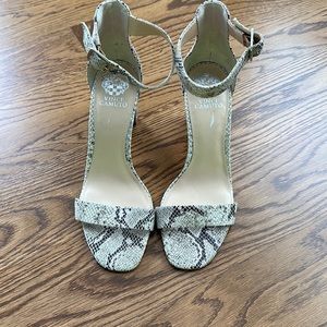 Vince Camuto snakeskin heels
